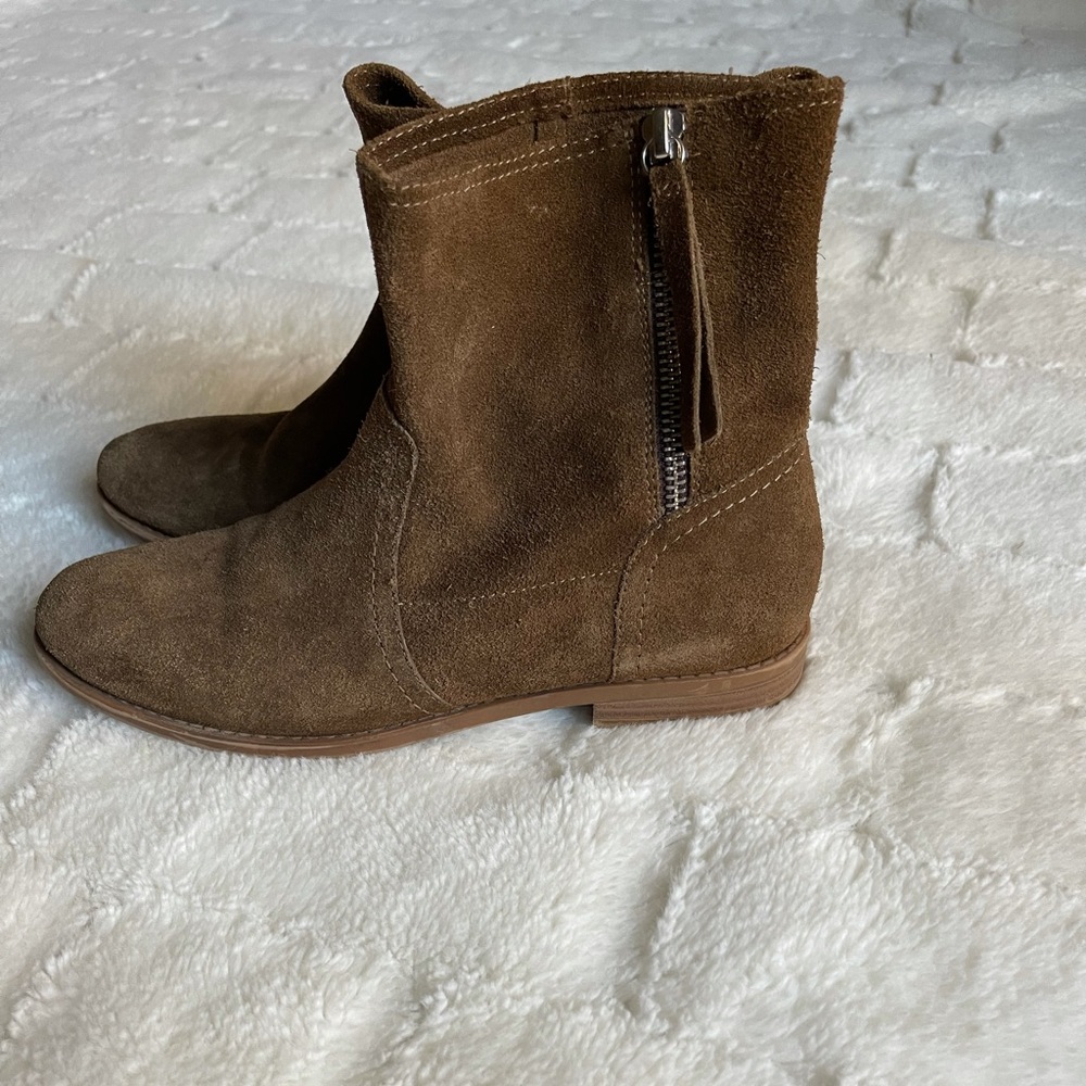 Steve Madden brown suede leather shoes size 7
